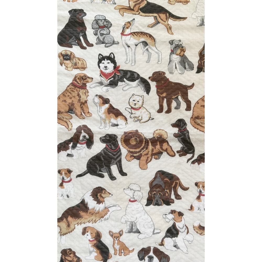 Dog Print Scarf Square Puppy Breed Novelty Wrap Pet Lover Gift Accessory - Picture 3 of 6